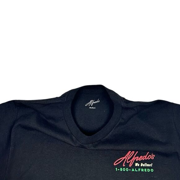 Freddie Gibbs x The Alchemist Alfredo Alfredos Restaurant Tee Size M ALC Hip-Hop - Picture 3 of 3
